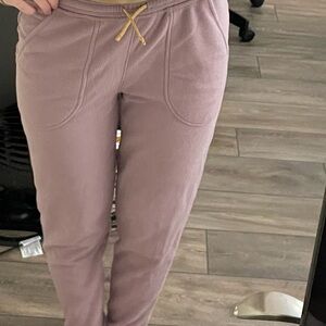 Patagonia Lavender Fleece Joggers
